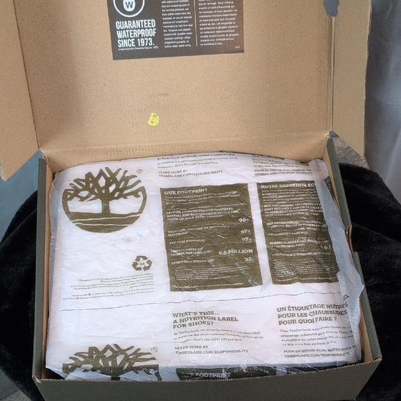 Timberland Women's Black Leather Combat Boots - Picture 15 of 15